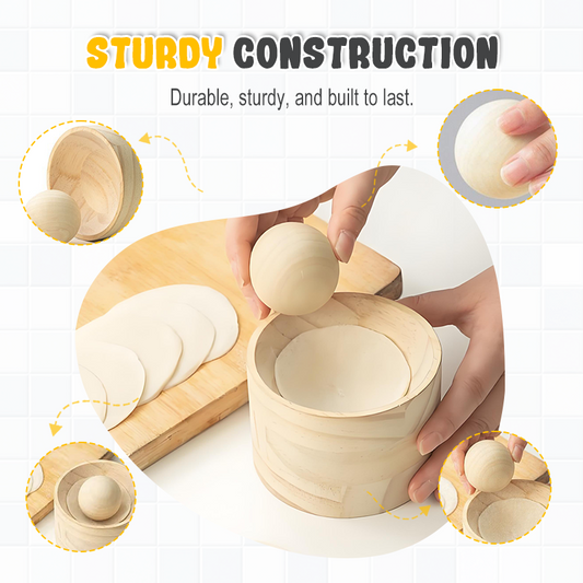 🔥 NYHED: 50% RABAT I BEGRÆNSET TID – Hurtig Dejpresser til Dumplings – Perfekte Skaller på Sekunder 🥟✨⚡