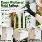 ✨🏡 NU: 50% RABAT I BEGRÆNSET TID – Hvid Metalfornyer Spray – Fjerner Rust på Rækværk – Præcisionsdyse – Vandafvisende – Til Hegn & Terrasserækværk 🛡️🔧