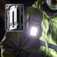 🔦✨ NU: 50% RABAT I BEGRÆNSET TID – Højlygte med Magnet & Roterbart Hoved – 180° Justerbar – Kraftigt Hoved- & Sidelys – Rød/Hvid/Blå Varsellys – USB-opladelig – Digitalt Display – Til Bil, Camping & Nødsituationer 🛡️🧲