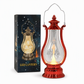 🕯️✨ NU: 50% RABAT I BEGRÆNSET TID – Retro Vintage Lygte med Flimrende LED-lys – Trygt & Bærbart Levende Lys – Uden Voks, Varme eller Røg – Robust & Elegant – Til Hjem & Fest 🏡🛡️