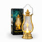 🕯️✨ NU: 50% RABAT I BEGRÆNSET TID – Retro Vintage Lygte med Flimrende LED-lys – Trygt & Bærbart Levende Lys – Uden Voks, Varme eller Røg – Robust & Elegant – Til Hjem & Fest 🏡🛡️