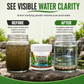 💧🐟 NU: 50% RABAT I BEGRÆNSET TID – Naturlig Dambvandsklarer – Nedbryder Slam & Organisk Affald – Krystalklart Vand – Til Damme & Havevand – Nem 3-Trins Påføring 🌿🛡️✨