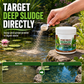 💧🐟 NU: 50% RABAT I BEGRÆNSET TID – Naturlig Dambvandsklarer – Nedbryder Slam & Organisk Affald – Krystalklart Vand – Til Damme & Havevand – Nem 3-Trins Påføring 🌿🛡️✨