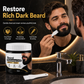 🧔✨ NU: 50% RABAT I BEGRÆNSET TID – Skægfarvecreme til Mænd – Dækker Gråt & Hvidt Skæg – Jævn & Naturlig Farve – Enkel Hjemmepleje – Genskaber Mørkt Skæg – Se Yngre & Mere Velplejet Ud 🎨🛡️