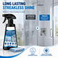 💧✨ NU: 50% RABAT I BEGRÆNSET TID – Vandafvisende Glasspray – Hurtigtørrende – Blokerer Vandmærker & Kalk – Hydrofil Beskyttelse – Til Bad, Spejle & Vinduer 🛡️🪟