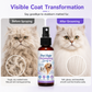 🐾✨ NU: 50% RABAT I BEGRÆNSET TID – Udfiltringsspray til Kæledyr – Løser Filt – Reducerer Træk – Blød & Skinnende Pels – Til Langhårede Katte & Krøllede Hunde 🐱🐶🛡️