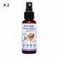 🐾✨ NU: 50% RABAT I BEGRÆNSET TID – Udfiltringsspray til Kæledyr – Løser Filt – Reducerer Træk – Blød & Skinnende Pels – Til Langhårede Katte & Krøllede Hunde 🐱🐶🛡️