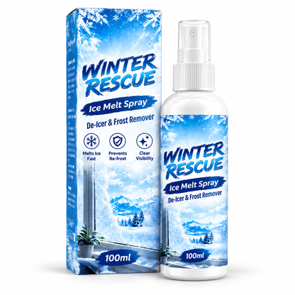 🔥 NÅ: 50% RABAT I BEGRÆNSET TID – Udendørs Afisnings- & Snesmeltningsspray – Smelter Frost & Is ved Kontakt – Kæledyrsvenlig – Skånsom mod Beton 🧊❄️✨
