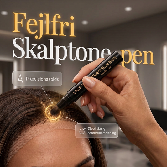 🔥 KØB 1, FÅ 1 GRATIS – Kun 89 kr. pr. stk. – Præcisionspen til Farvning af Parykkespids – Naturligt Hårfæste – Hurtigtørrende – Flere Farver 💇‍♀️✨🛡️