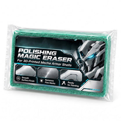 🎁 Kun 55 kr per stk– Slibe- & Poleringssvamp til 3D-printede Modeller – Fleksibel Slibeblok – Satinoverflade – Præcision til Hobby & Modelbygning 🛠️✨🛡️