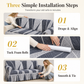 🔥 NÅ: 50% RABAT I BEGRÆNSET TID – Heldækkende Elastisk Sofa-Overtræk – 360° Beskyttelse – Strækbart Stof – Maskinvaskbart – Klorefast 🛋️✨🛡️