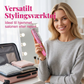 🔥 NÅ: 50% RABAT I BEGRÆNSET TID – Skånsom Flokefjerner & Massagebørste – Mere Volumen – Vådt & Tørt Hår – Rejsevenlig 💇‍♀️✨🛡️