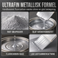 🔥 NÅ: 50% RABAT I BEGRÆNSET TID – Vandbaseret Sølvmaling med Metallisk Finish – Penselpåføring – Til Metal, Træ & Hobbyprojekter 🎨✨🛡️