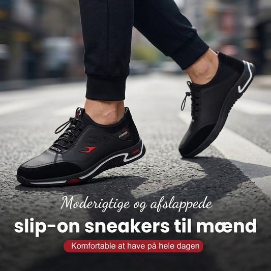 👞 BEGRÆNSET TILBUD: 50 % RABAT! ✨ Slip-on-sko til mænd – lette, åndbare og behagelige at have på 🏃‍♂️